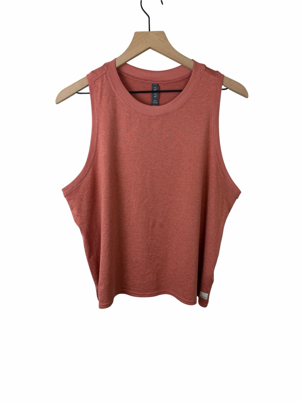 Vuori Energy Tank Top Cinnamon Heather
